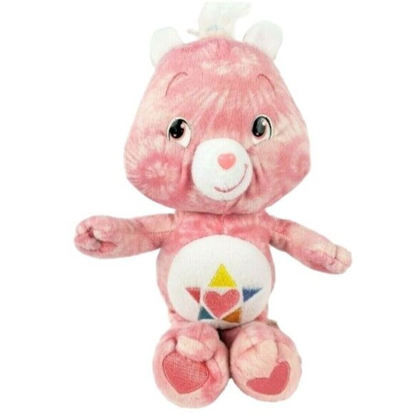 Care Bears True Heart Bear 11 in Plush Pink Heart Star Tummy Stuffed Animal Toy - Picture 1 of 8